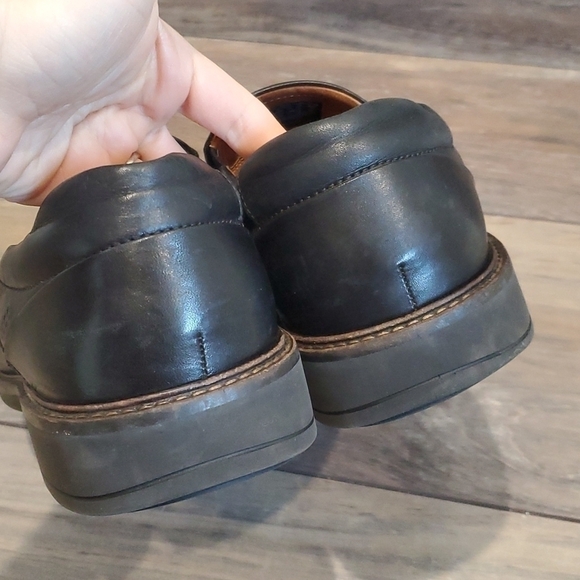 ECCO Mens dress Loafer slip on leather  shoes boots sz US 10 EUR 44 main image 8